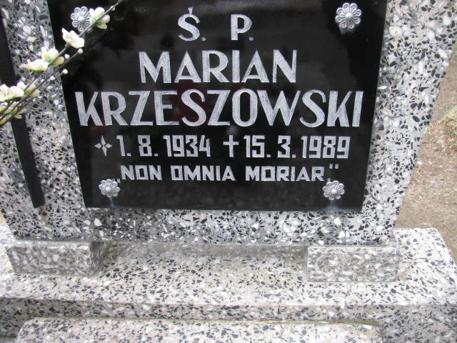 Marian Krzeszowski 1934 Wołów - Grobonet - Wyszukiwarka osób pochowanych