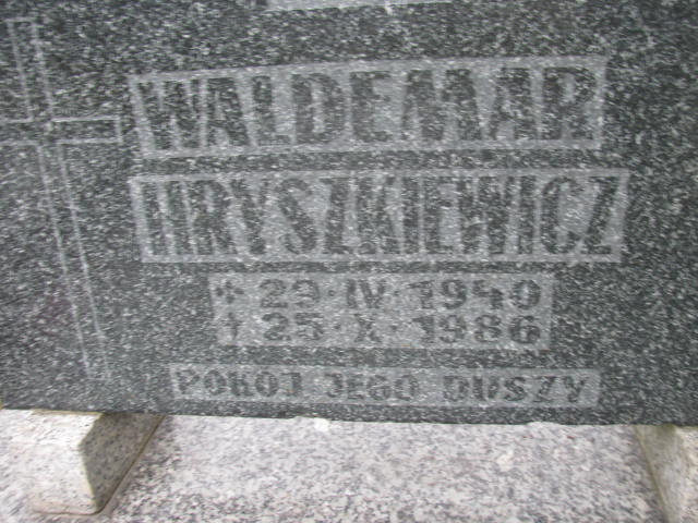 Wiesław Hryszkiewicz 1966 Wołów - Grobonet - Wyszukiwarka osób pochowanych