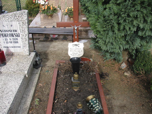 Grób Karolina Pawłowska