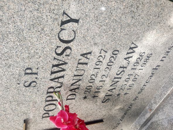 Grób Stanisław Poprawski