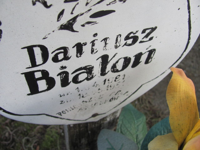 Dariusz Daniel Białoń 1981 Wołów - Grobonet - Wyszukiwarka osób pochowanych