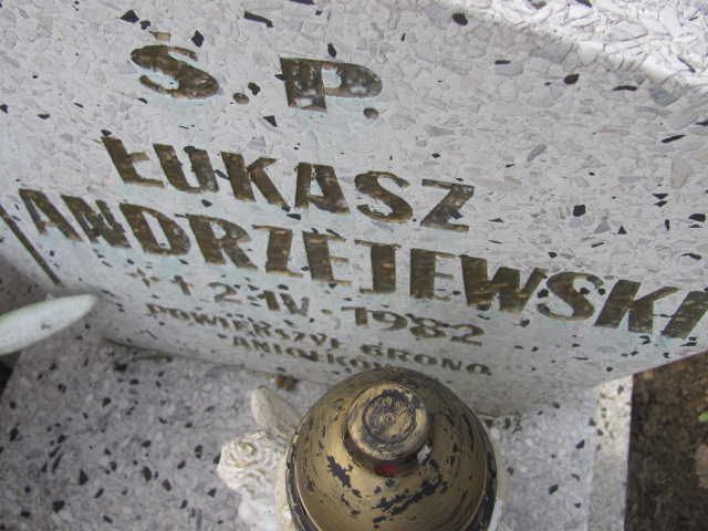 Łukasz Andrzejewski 1982 Wołów - Grobonet - Wyszukiwarka osób pochowanych