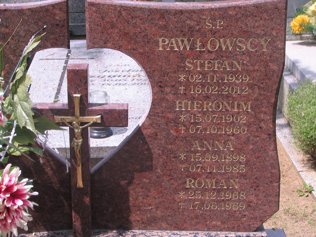 Stefan Pawłowski 1939 Wołów - Grobonet - Wyszukiwarka osób pochowanych