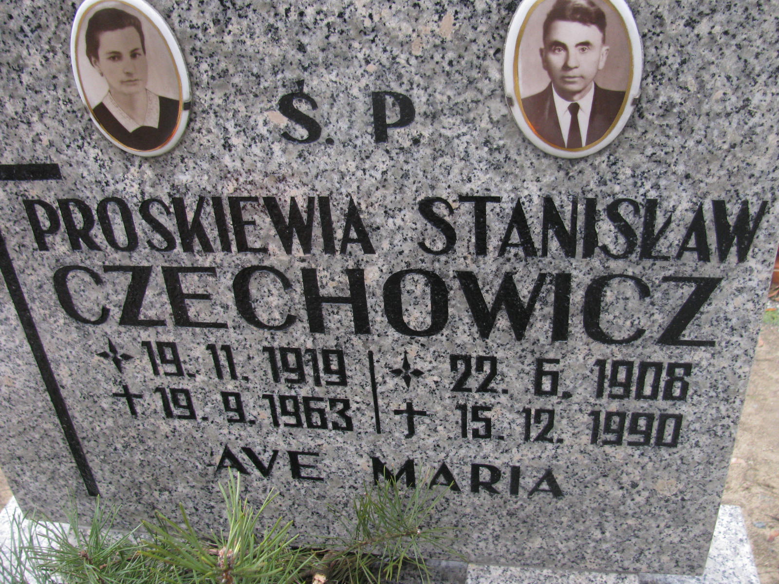 Stanisław Czechowicz 1908 Wołów - Grobonet - Wyszukiwarka osób pochowanych