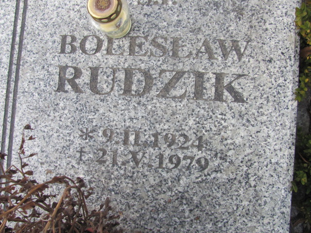 Bolesław Rudzik 1924 Wołów - Grobonet - Wyszukiwarka osób pochowanych