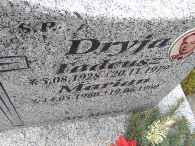 Tadeusz Dryja 1928 Wołów - Grobonet - Wyszukiwarka osób pochowanych