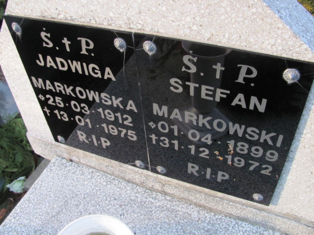 Stefan Markowski 1899 Wołów - Grobonet - Wyszukiwarka osób pochowanych