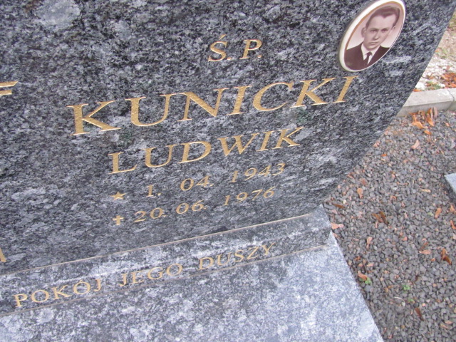 Ludwik Kunicki 1943 Wołów - Grobonet - Wyszukiwarka osób pochowanych