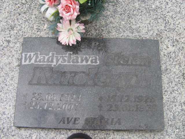 Stefan Karolczyk 1928 Wołów - Grobonet - Wyszukiwarka osób pochowanych