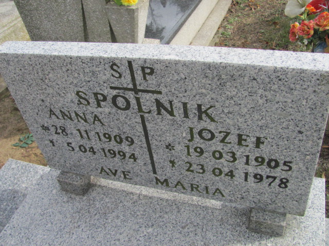 Anna Spólnik 1909 Wołów - Grobonet - Wyszukiwarka osób pochowanych