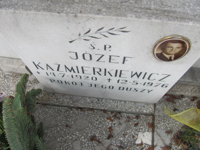 Józef Kaźmierkiewicz 1920 Wołów - Grobonet - Wyszukiwarka osób pochowanych