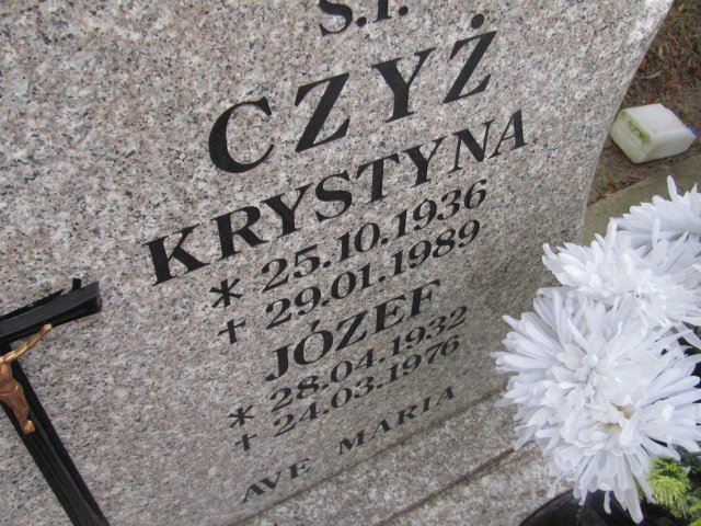 Krystyna Czyż 1936 Wołów - Grobonet - Wyszukiwarka osób pochowanych