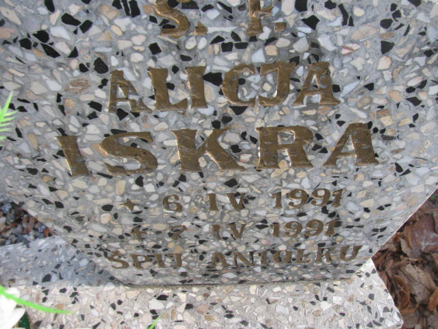 Alicja Iskra 1991 Wołów - Grobonet - Wyszukiwarka osób pochowanych