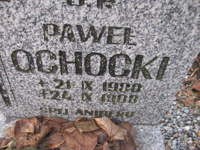 Eugeniusz Paweł Ochocki 1988 Wołów - Grobonet - Wyszukiwarka osób pochowanych