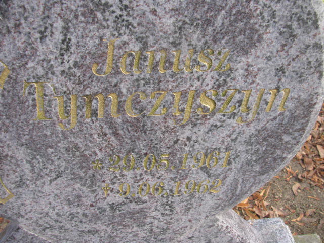 Janusz Tymczyszyn 1961 Wołów - Grobonet - Wyszukiwarka osób pochowanych