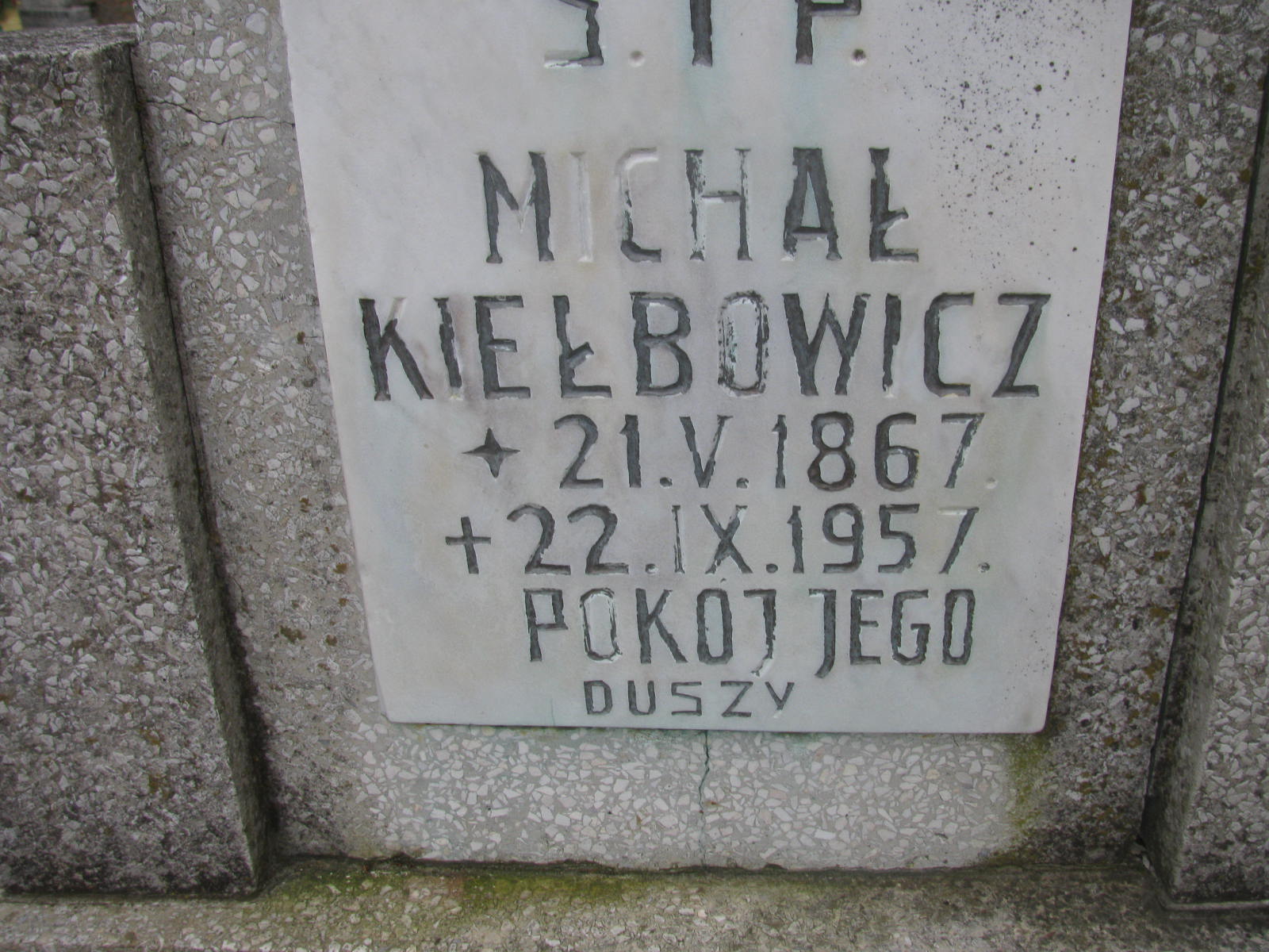Michał Kiełbowicz 1867 Wołów - Grobonet - Wyszukiwarka osób pochowanych