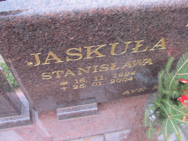 Stanisław Jaskuła 1924 Wołów - Grobonet - Wyszukiwarka osób pochowanych