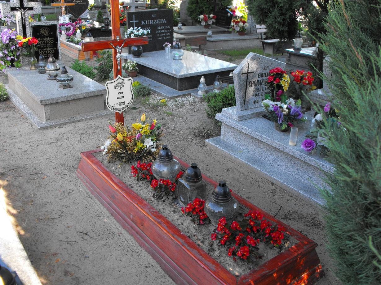 Grób Adam Bolesław Kaleta