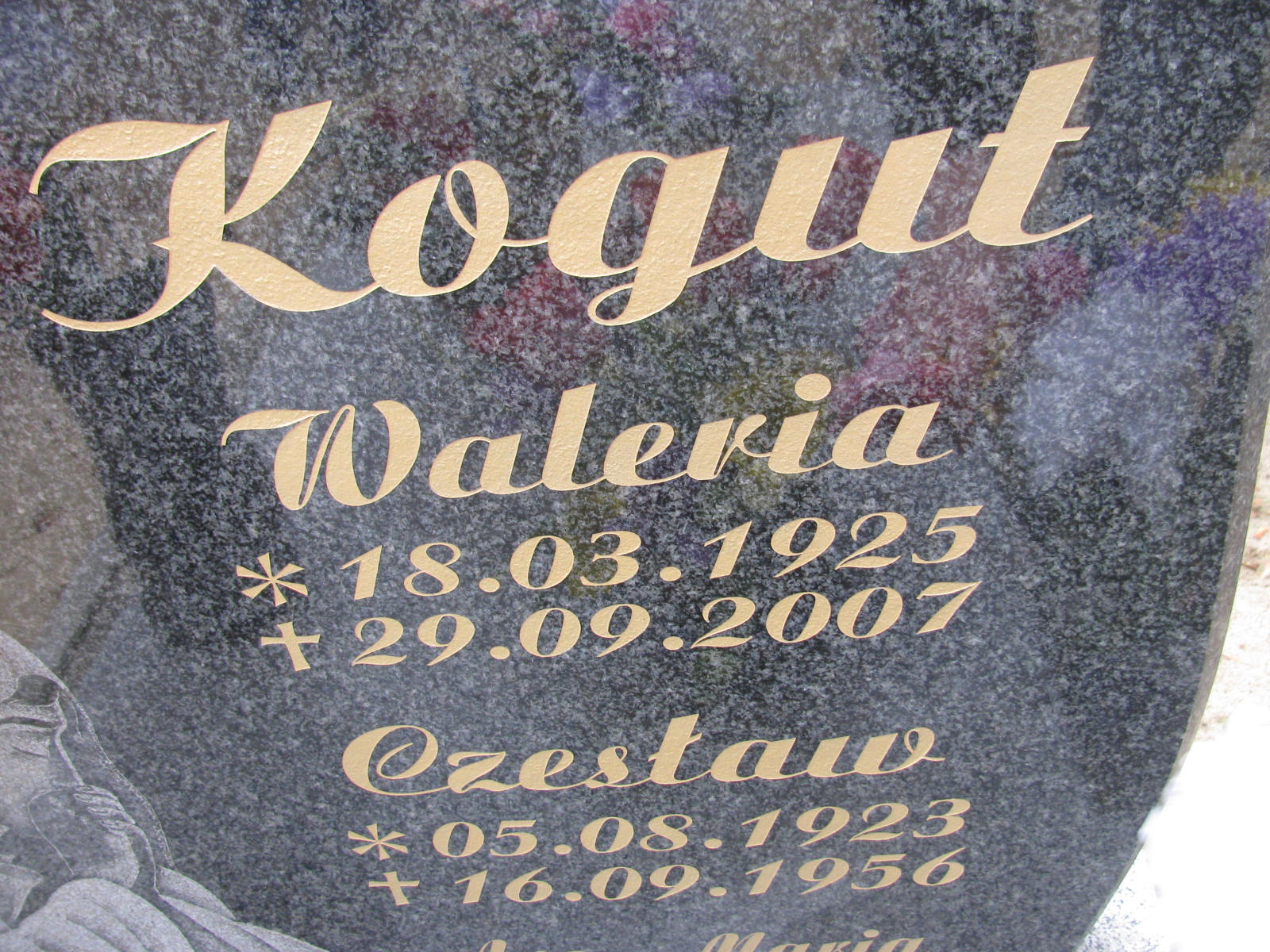 Grób Czesław Kogut
