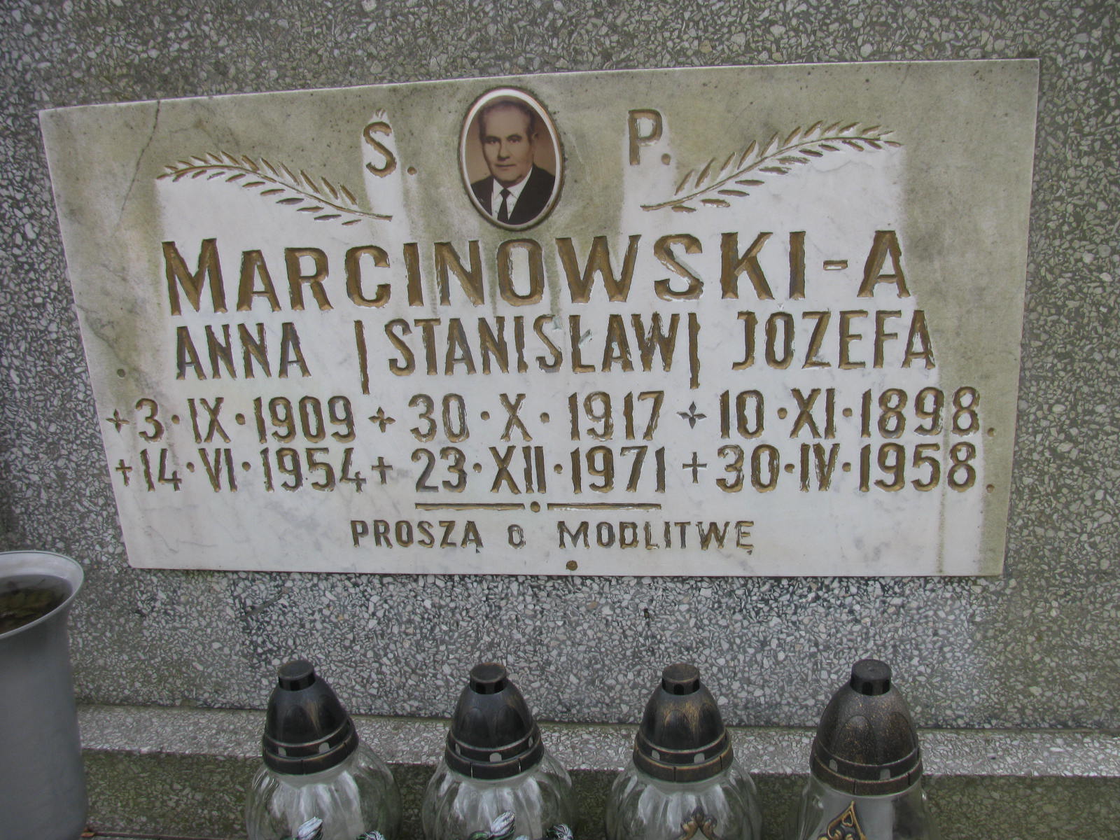 Stanisław Marcinowski 1917 Wołów - Grobonet - Wyszukiwarka osób pochowanych