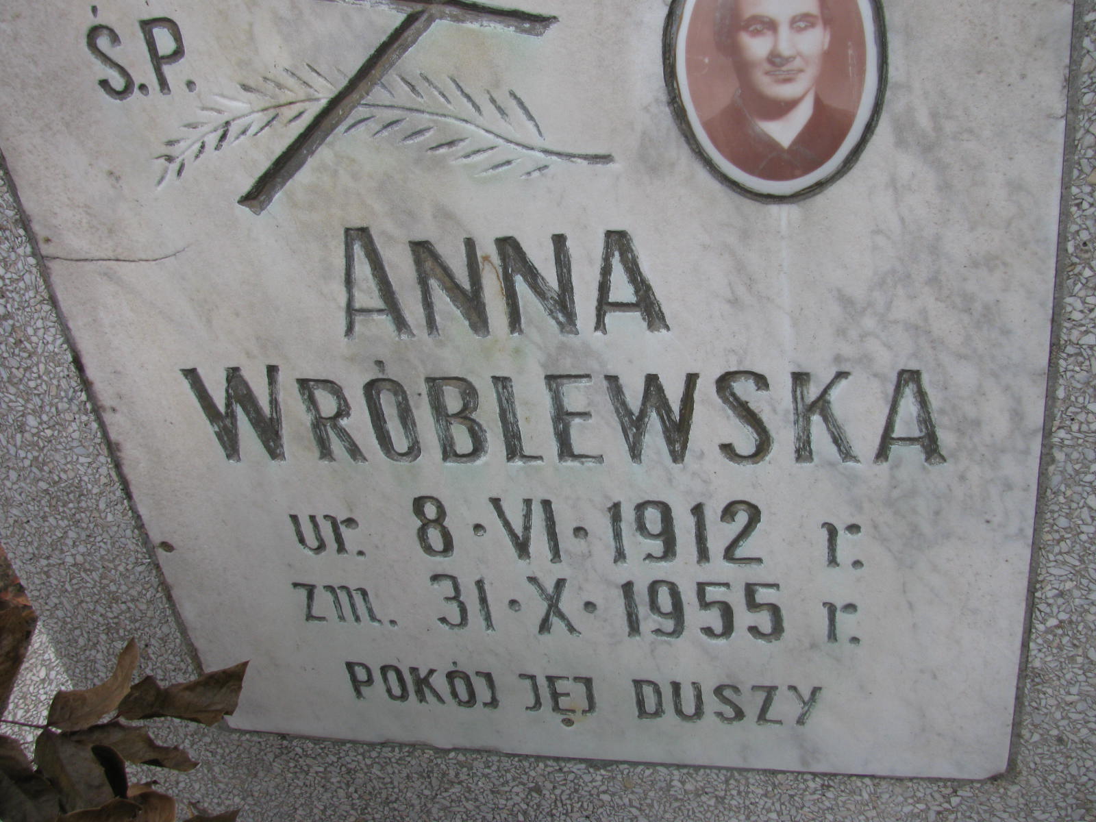 Anna Wróblewska 1912 Wołów - Grobonet - Wyszukiwarka osób pochowanych