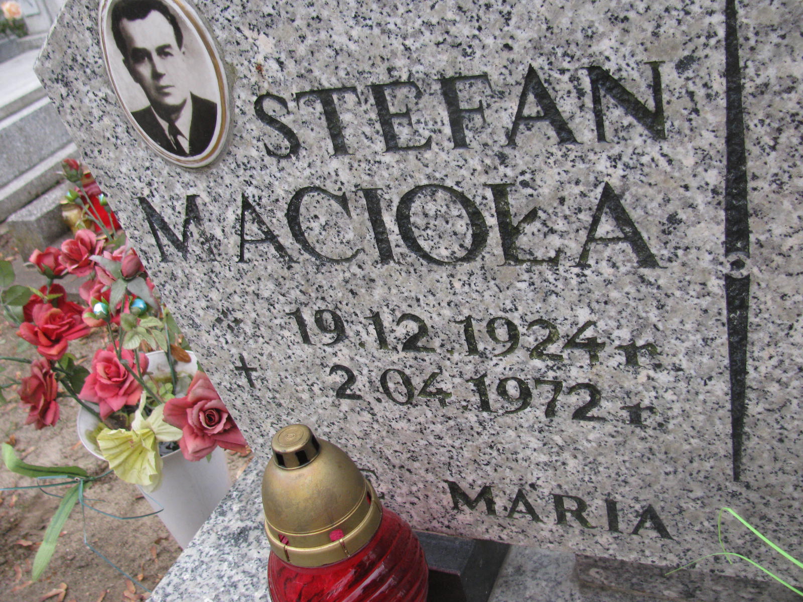 Stefan Macioła 1924 Wołów - Grobonet - Wyszukiwarka osób pochowanych