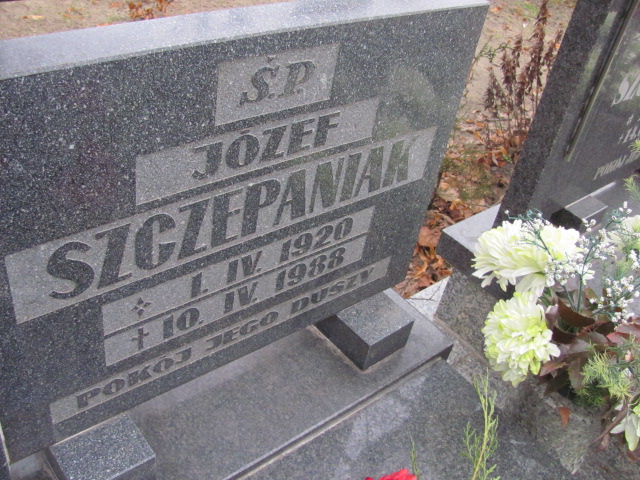 Józef Szczepaniak 1920 Wołów - Grobonet - Wyszukiwarka osób pochowanych