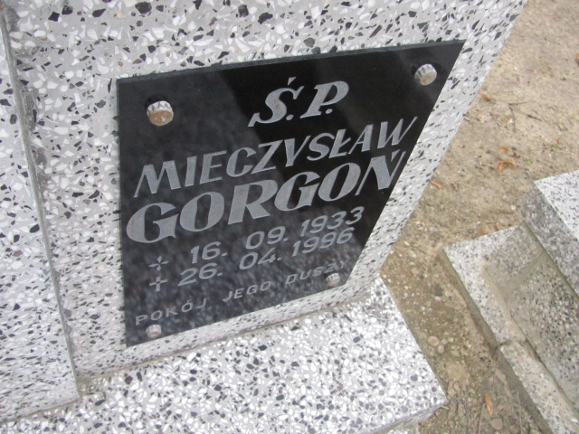 Grób Mieczysław Gorgoń