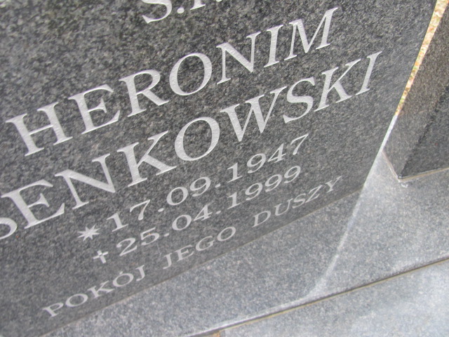 Heronim Senkowski 1947 Wołów - Grobonet - Wyszukiwarka osób pochowanych