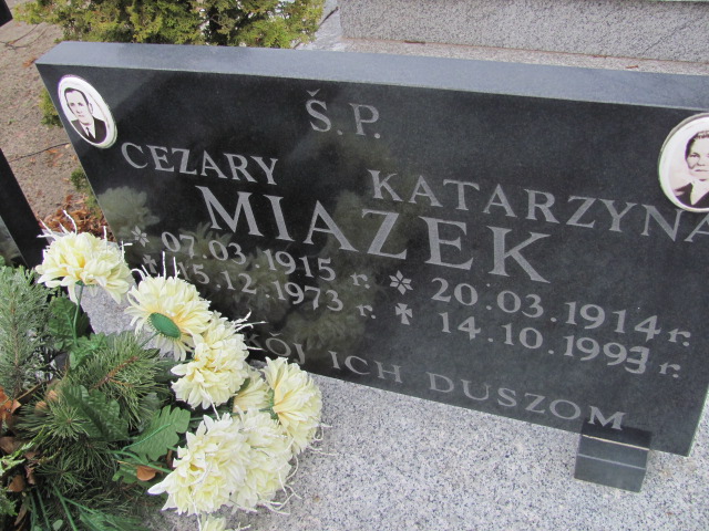 Cezary Miazek 1915 Wołów - Grobonet - Wyszukiwarka osób pochowanych