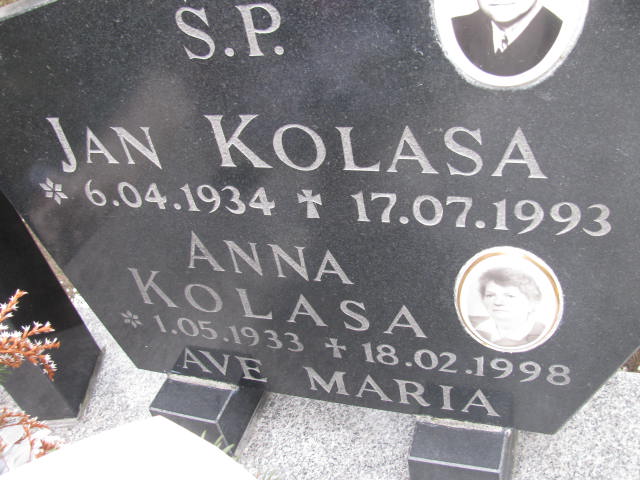 Jan Kolasa 1934 Wołów - Grobonet - Wyszukiwarka osób pochowanych