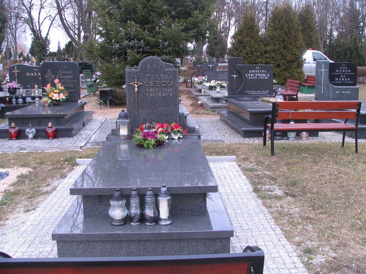 Grób Teresa Osiecka