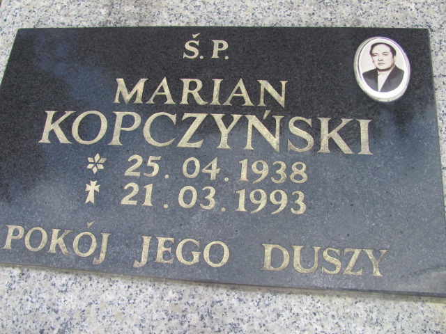 Grób Marian Kopczyński