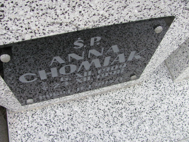 Anna Chomiak 1909 Wołów - Grobonet - Wyszukiwarka osób pochowanych