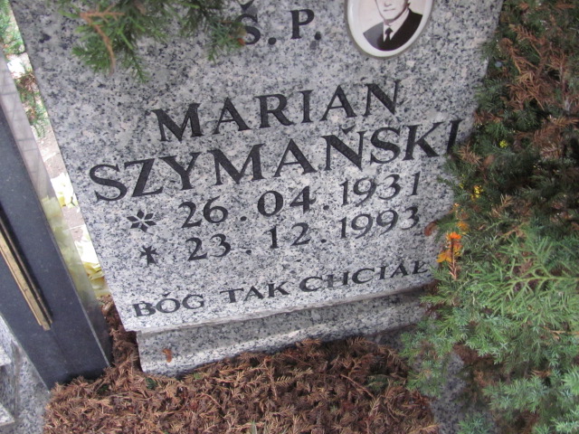 Marian Szymański 1931 Wołów - Grobonet - Wyszukiwarka osób pochowanych