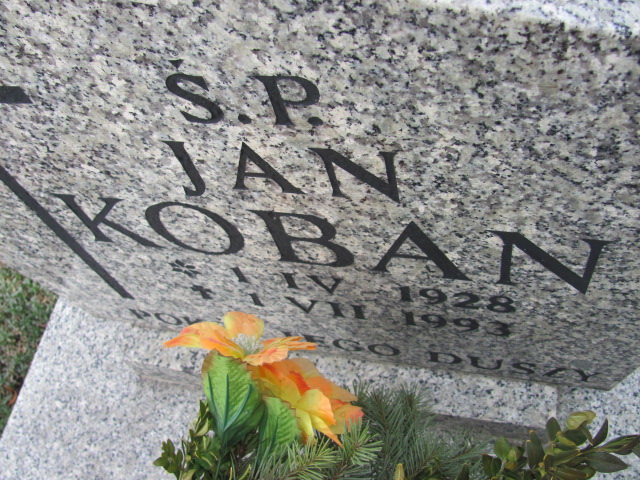 Jan Koban 1928 Wołów - Grobonet - Wyszukiwarka osób pochowanych