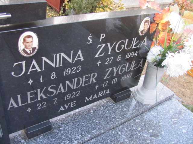 Aleksander Zyguła 1922 Wołów - Grobonet - Wyszukiwarka osób pochowanych