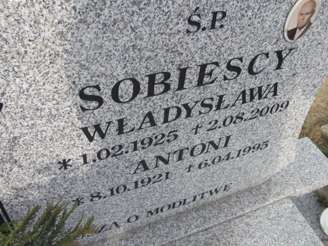 Antoni Sobieski 1921 Wołów - Grobonet - Wyszukiwarka osób pochowanych