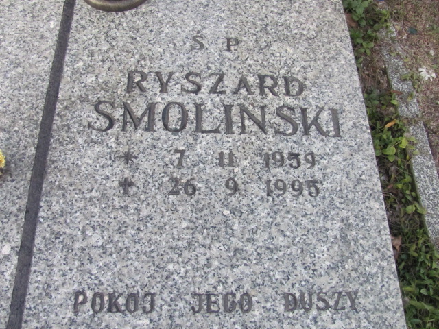 Ryszard Smoliński 1959 Wołów - Grobonet - Wyszukiwarka osób pochowanych