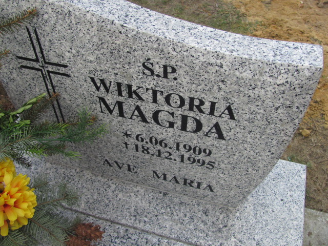 Wiktoria Magda 1909 Wołów - Grobonet - Wyszukiwarka osób pochowanych