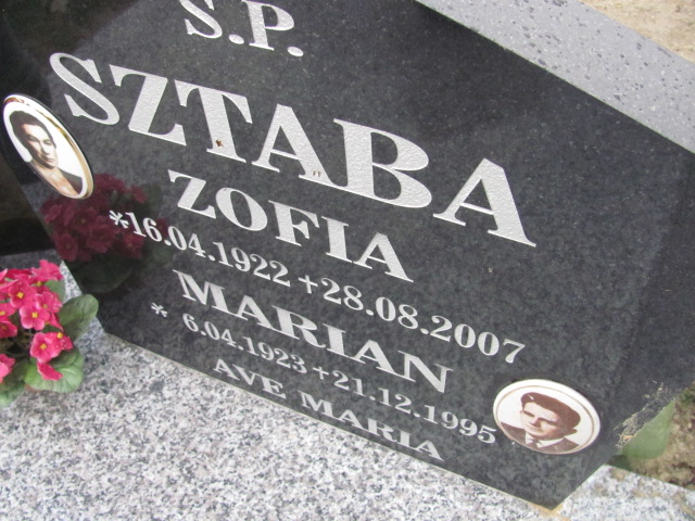 Marian Sztaba 1923 Wołów - Grobonet - Wyszukiwarka osób pochowanych