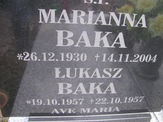 Bolesław Baka 1928 Wołów - Grobonet - Wyszukiwarka osób pochowanych