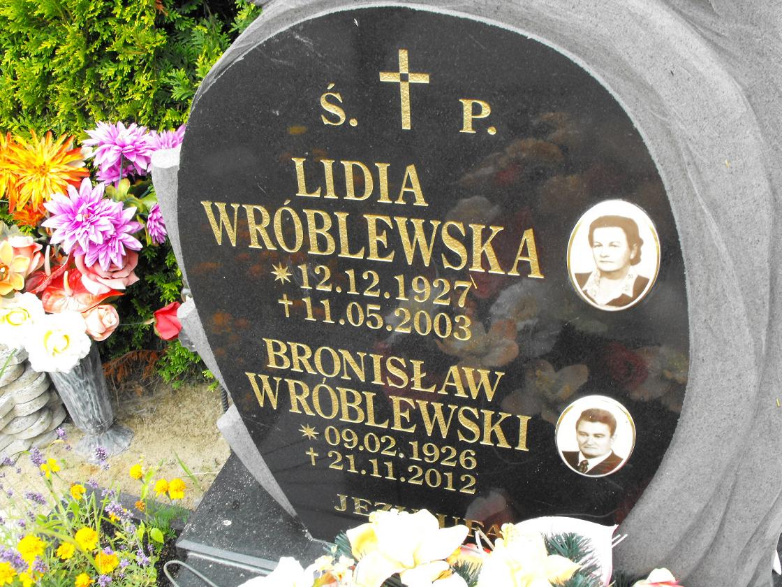 Bronisław Wróblewski 1926 Wołów - Grobonet - Wyszukiwarka osób pochowanych