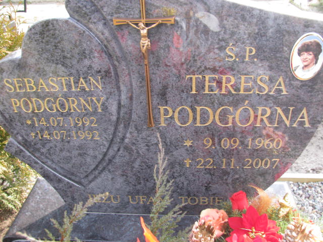 Sebastian Podgórny 1992 Wołów - Grobonet - Wyszukiwarka osób pochowanych