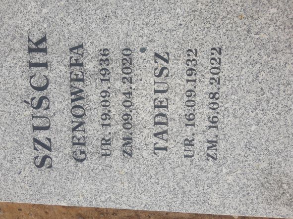 Grób Tadeusz Szuścik
