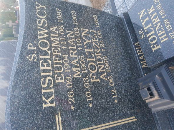 Marian Kisielowski 1907 Wołów - Grobonet - Wyszukiwarka osób pochowanych