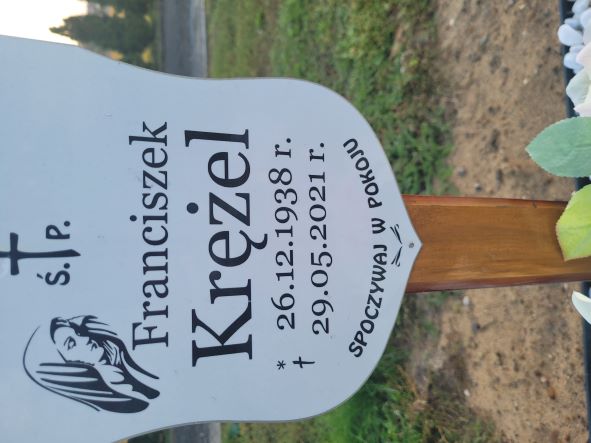 Franciszek Krężel 1938 Wołów - Grobonet - Wyszukiwarka osób pochowanych