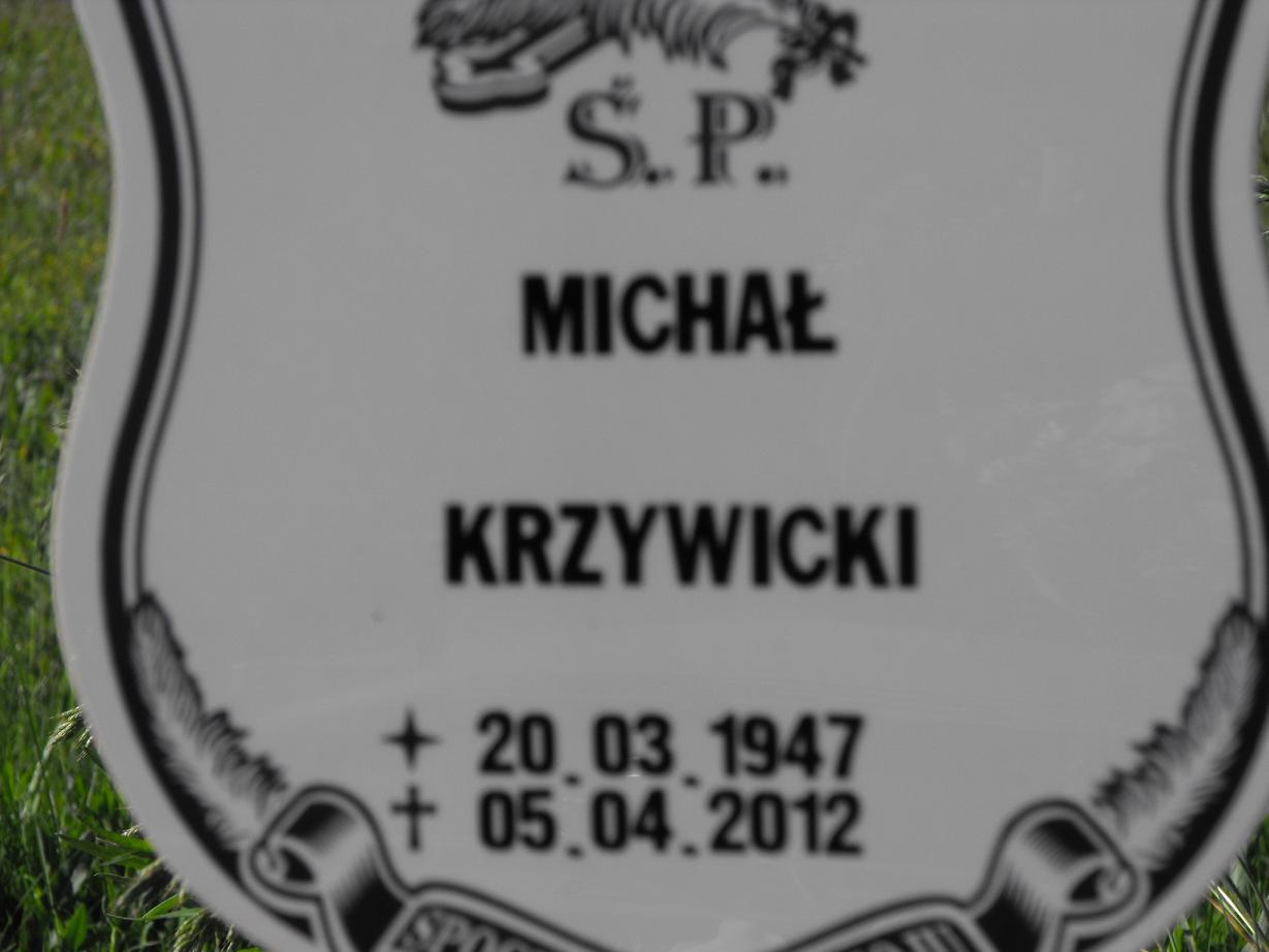 Michał Krzywicki 1947 Wołów - Grobonet - Wyszukiwarka osób pochowanych