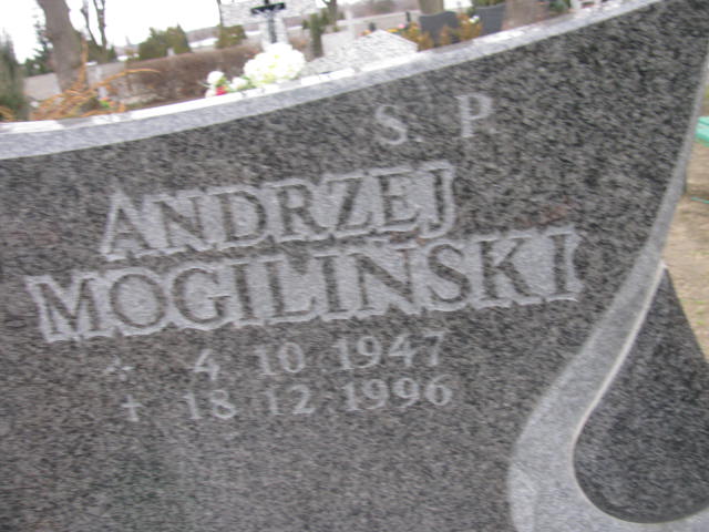 Andrzej Mogiliński 1947 Wołów - Grobonet - Wyszukiwarka osób pochowanych
