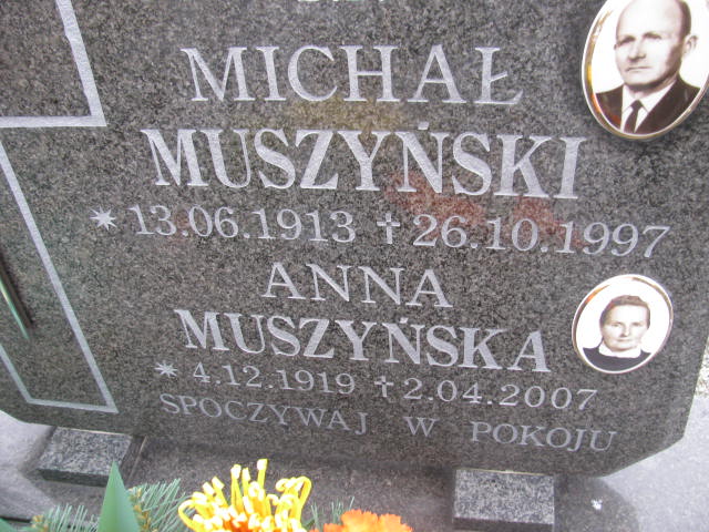 Anna Muszyńska 1919 Wołów - Grobonet - Wyszukiwarka osób pochowanych